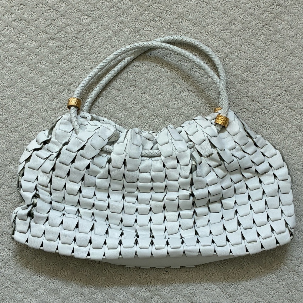 Preowned Via Spiga lamb leather purse shoulder bag